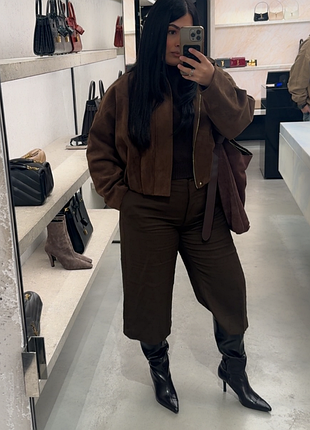 Длинные шорты бермуды zara