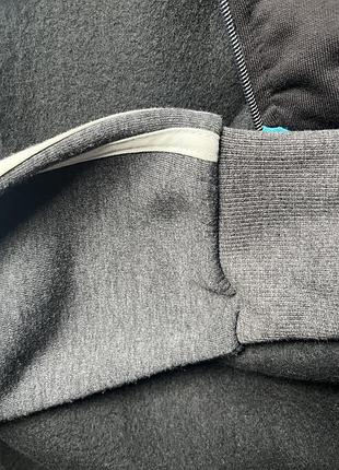 Спортивна кофта чоловіча adidas сіро-синя 6