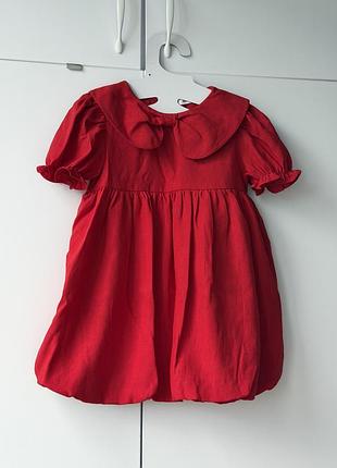Сукня для дівчинки babydoll червона
