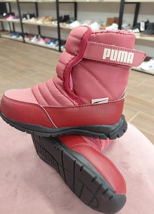 Дитячі зимові чоботи-дутики puma 6