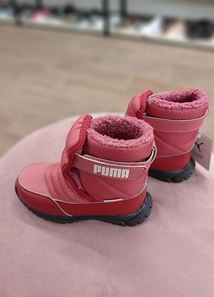Дитячі зимові чоботи-дутики puma 4