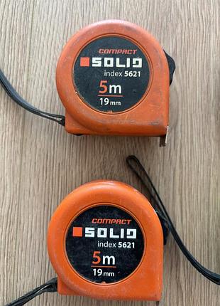 Рулетки solid, jobi, pro 5м 4
