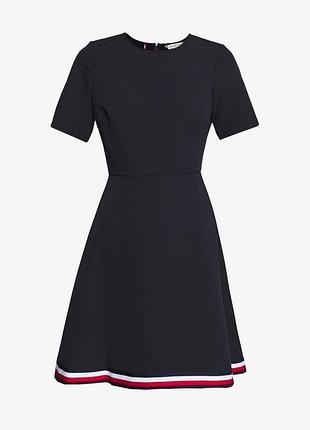 Сукня жіноча tommy hilfiger класична темно-синя сукня 6