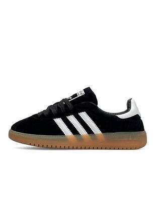 😍 женские кроссовки adidas originals bermuda black white