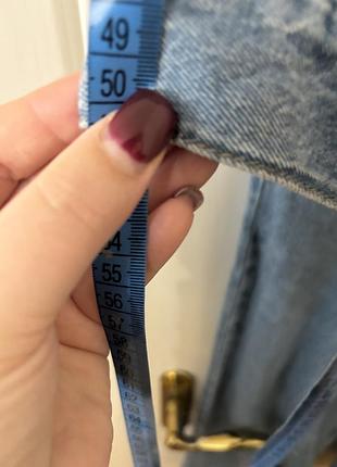 Джинсовий комбінезон zara блакитний 3