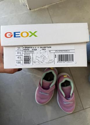 Кросівки geox для дівчинки 21р. 7