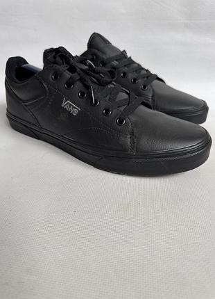 Шкіряні кеди vans