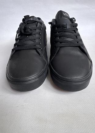 Шкіряні кеди vans 3
