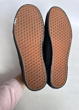 Шкіряні кеди vans 5