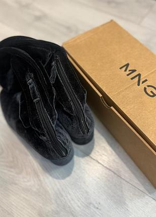 Чоботи жіночі mango, взуті 2 рази 4