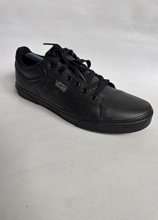 Шкіряні кеди vans 6