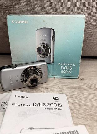 Цифровой фотоаппарат ixus 200is