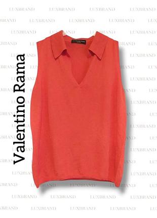 Топ поло из кашемира и шелка valentino rama