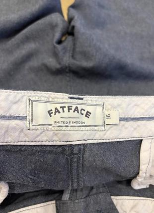 Льон + бавовна вкорочені штани fat face брюки 5