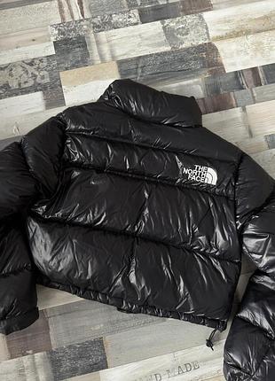 Пуховик, тепла куртка укорочена north face 3