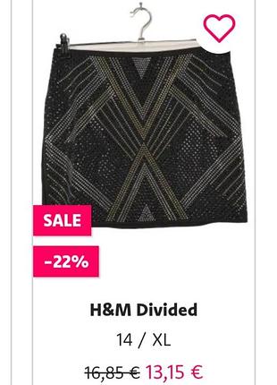 Юбка h&amp;m мини 2