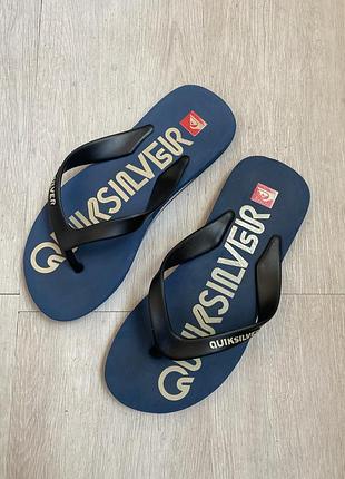 Тапочки шльопанці вʼєтнамки quiksilver розмір 42,5 27 см