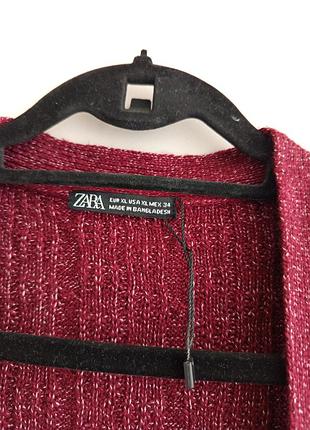 Кардиган с карманами от zara 5