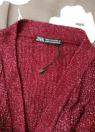 Кардиган с карманами от zara 9