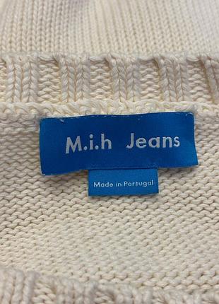 Вязаный свитер m.i.h jeans кофта джемпер 3
