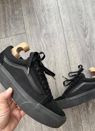Кеди унісекс vans old skool чорні