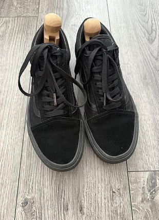 Кеди унісекс vans old skool чорні 2