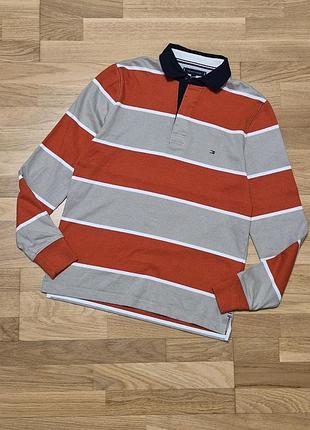Tommy hilfiger  регбійка лонгслів поло