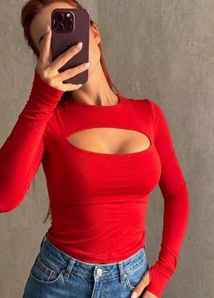 Лонг с вырезом в цветах ♥️🖤🤍