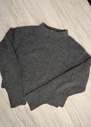 Жіночий светр zara сірий