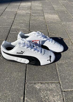 Кроссовки - puma speedcat 7419r - белого цвета