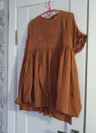 Комбинезон с шортами блузка кофточка zara