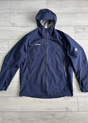 Мужская треккинговая спортивная куртка маммут гортекс mammut convey tour hs hooded jacket gore-tex size xl хл размер ветровка штормовой хардшел оригин
