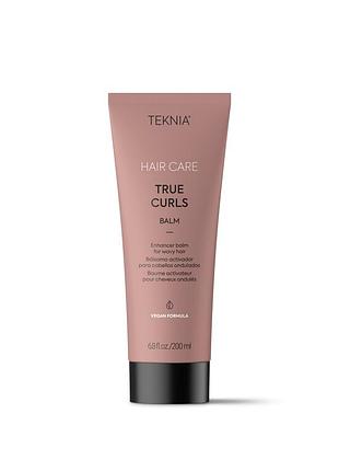 Кондиціонер lakme teknia true curls enhancer balm для кучерявого волосся 200 мл