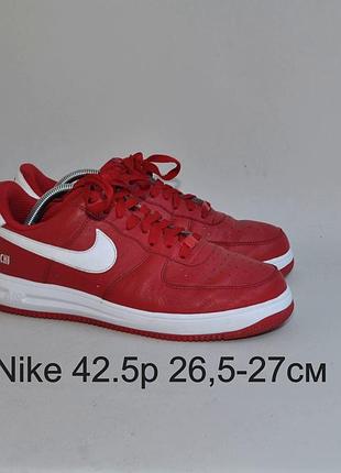 Кожаные мужские кроссовки nike