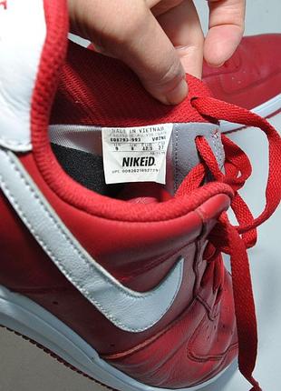 Кожаные мужские кроссовки nike 8