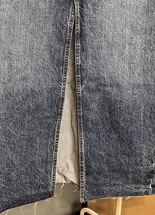 Спідниця міді з розрізом zara 4