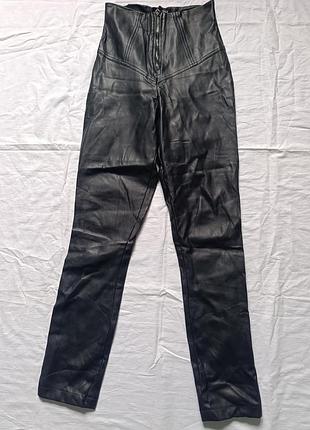 Лосины женские из эко-кожи, xs
