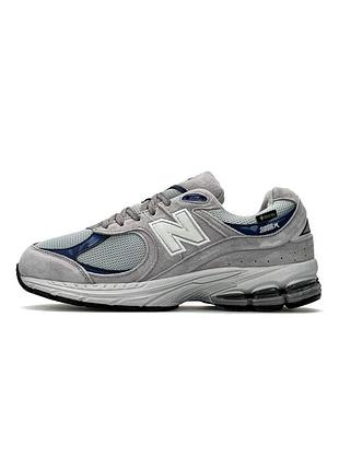 Мужские кроссовки new balance 2002r x jjjound23x grey navy