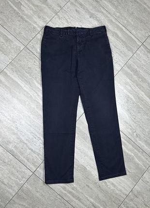 Incotex pants mens comfort chino flex money size 50 blue navy  штани брюки чиноси