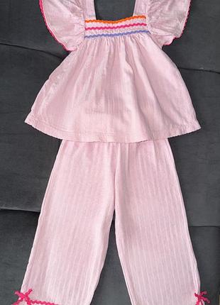 Костюм zara 4 104 топ і штани