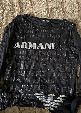 Лонгслів кофта armani