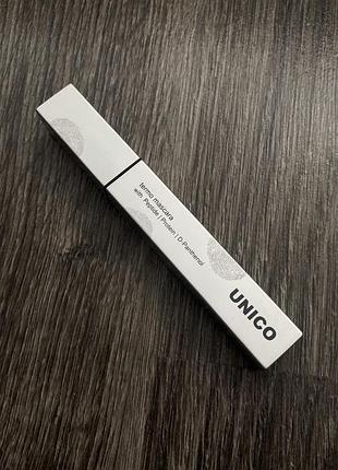 Чорна термо туш для вій unico