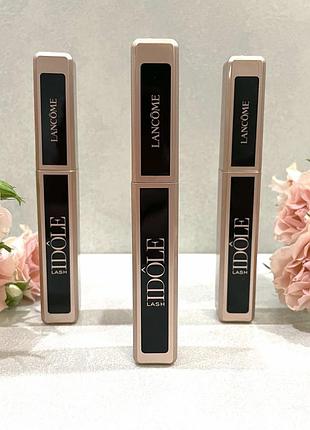 Туш 01 black lancôme lash idôle mascara