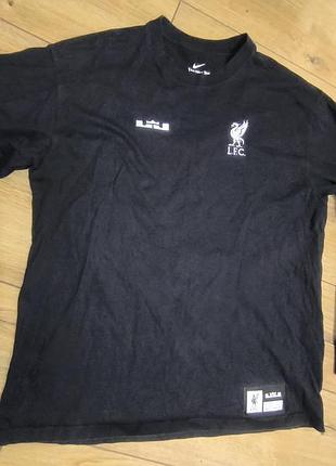 Лонгслив liverpool t-shirt max90 lebron x liverpool fc - black