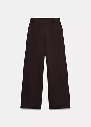 Штаны zara на флисе