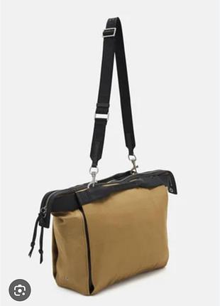 Женская сумка-трансформер liebeskind berlin satchel l canvas (текстиль + кожа)
