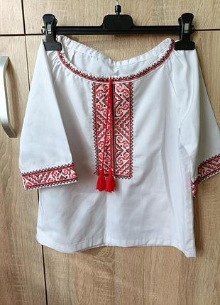 Вышиванка для девочки.рр 128-134