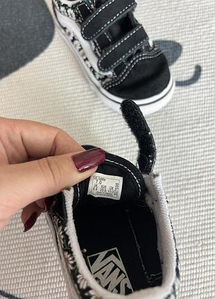 Кеди vans з квітами 6