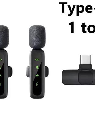 Мікрофони і звукозапис kebidu бездротовий петличний мікрофон з usb-c для iphone