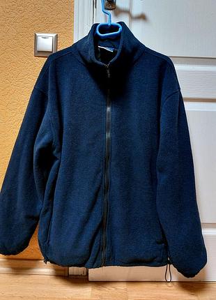 Флисовая толстовка, кофта на подкладке print wear casual sports р large